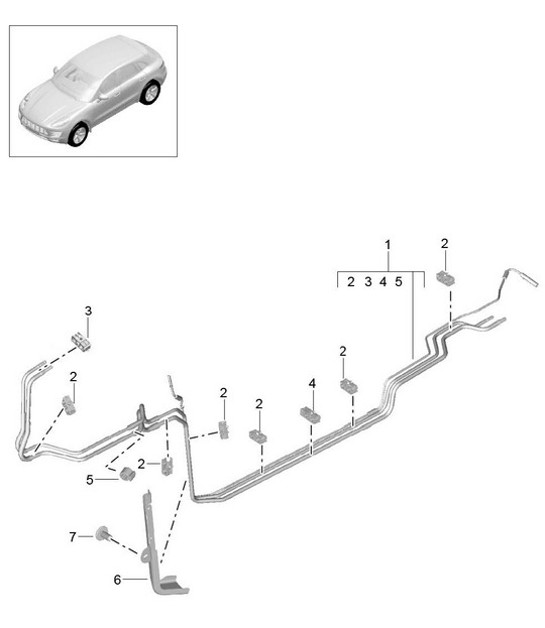 Diagram 201-020 Porsche Taycan (9J1) MK1 2020-2024 
