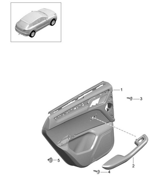 Diagram 808-060 Porsche Cayman GT4 3.8L 2015-16 Body