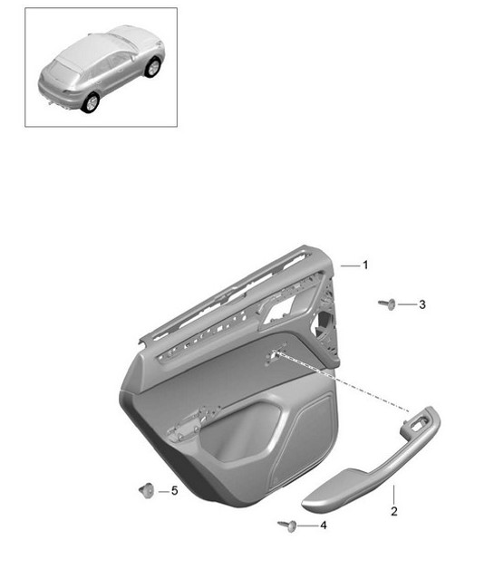Diagram 808-070 Porsche Taycan (9J1) MK1 2020-2024 
