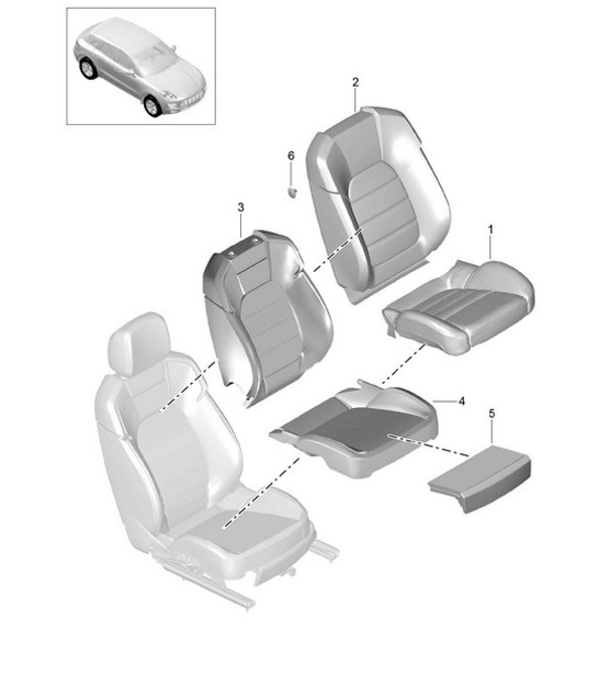 Diagram 817-010 Porsche 9YA.2 Cayenne Turbo E-Hybrid V8 4.0L 739Hp 2023>> 