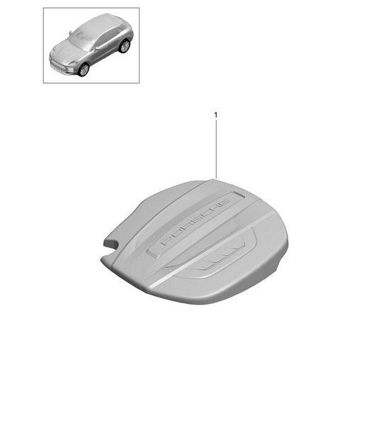 Diagram 103-210 Porsche Macan (95B) MK2 2019-2021 Engine
