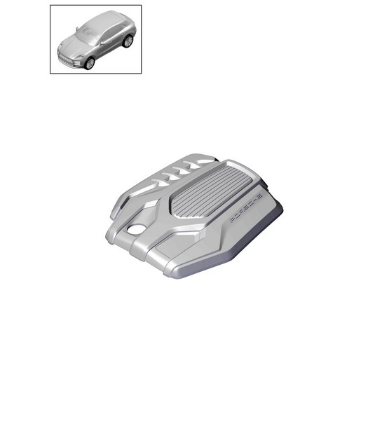 Diagram 103-220 Porsche Macan (95B) MK2 2019-2021 Engine