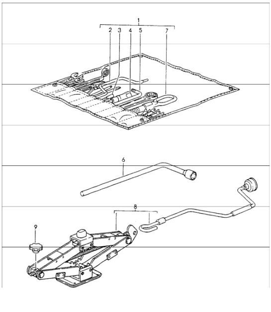 Diagram 001-00 Porsche Panamera Turbo S E-Hybrid Sport Turismo 4.0L V8