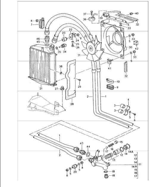Diagram 104-05 Porsche Taycan GTS 