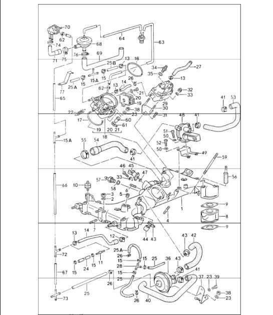 Diagram 107-20 Porsche 卡宴 9YB 2023>> 