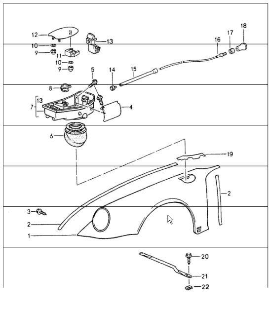 Diagram 801-30 Porsche Cayenne Coupe Turbo S E-Hybrid V8 4.0L 550Hp 