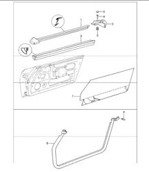 seal doors 964 SPEEDSTER 1989-94