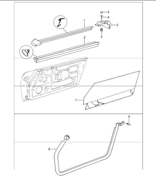 Diagram 804-03 Porsche 993 (911) C2S 1994-97 Body
