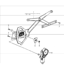 power windows electric 964 SPEEDSTER 1989-94