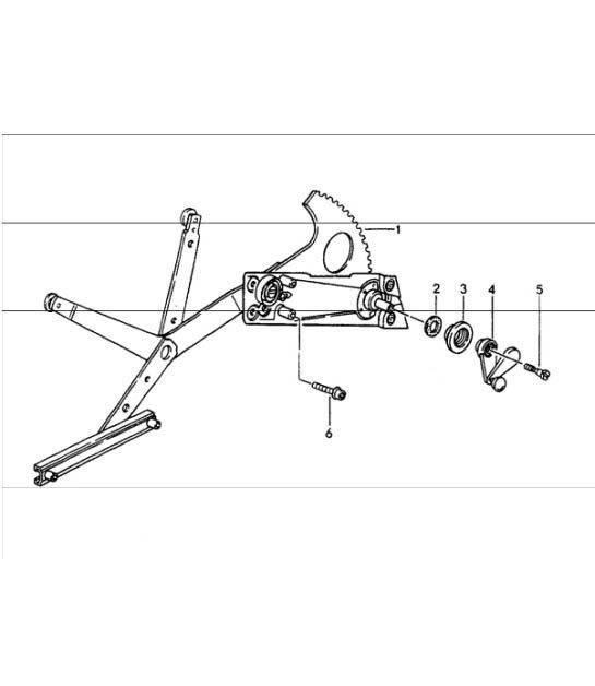 Diagram 804-12 Porsche 911 1978-1989 3.3L Turbo (930) Body