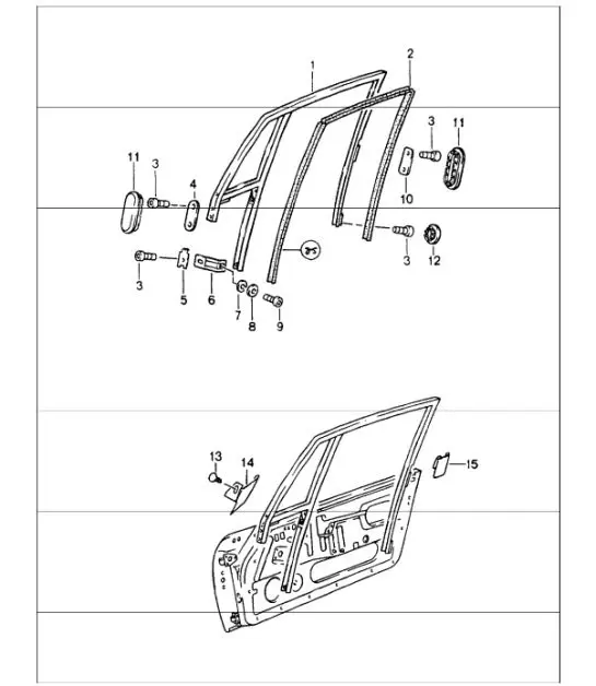 Diagram 804-15 Porsche Cayenne S V8 4.2L Diésel 382 CV Carrocería