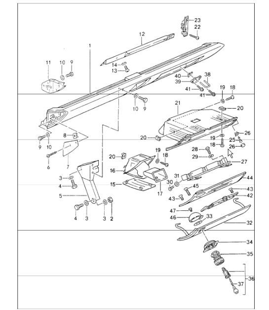 Diagram 809-03 Porsche 996 C2 3.4L 1997-08/01 Body
