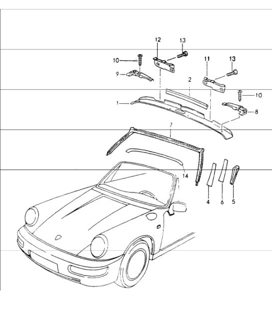 Diagram 811-06 Porsche Cayenne V6 3.0L benzina 353 CV 