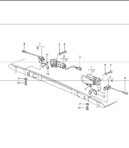 Diagram 811-22 Porsche Cayman S 3.4L 987C 2005-08 Body