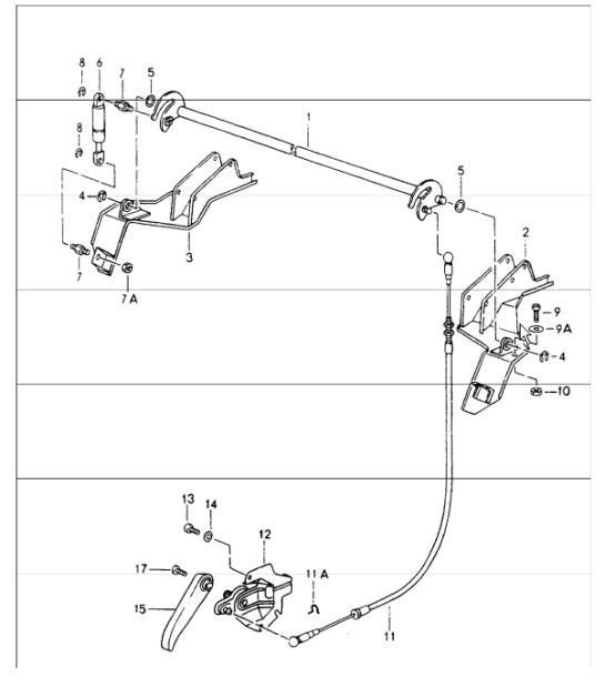 Diagram 811-36 Porsche Cayman S 3.4L 987C 2005-08 Body