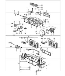 heater air conditioner single parts 964 1989-94 heater air conditioner single parts 964 1989-94