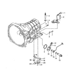 Tiptronic / Sélecteur (Modèle : A44.00) 968 1992-95 Tiptronic / Sélecteur (Modèle : A44.00) 968 1992-95