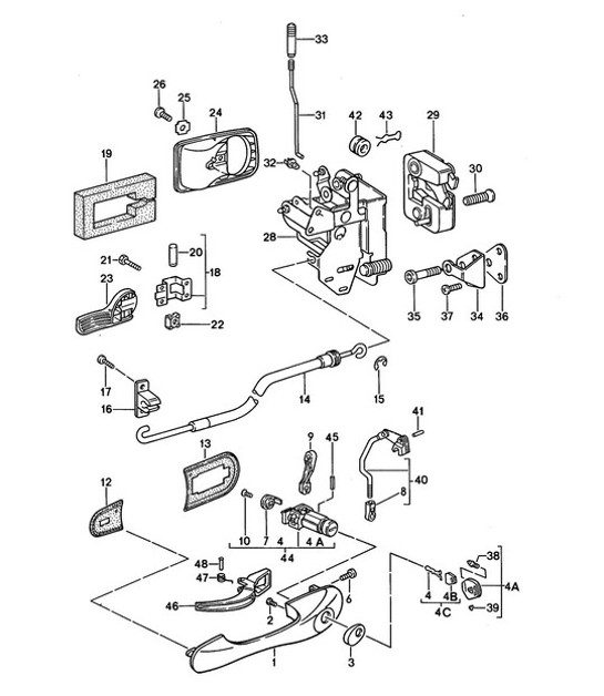 Diagram 804-005 Porsche Cayenne GTS V8 4.8L Petrol 400HP Body