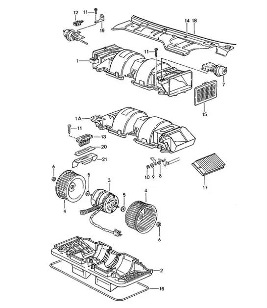 Diagram 813-005 Porsche Boxster GTS 718 4.0L PDK (400 CV) Carrocería