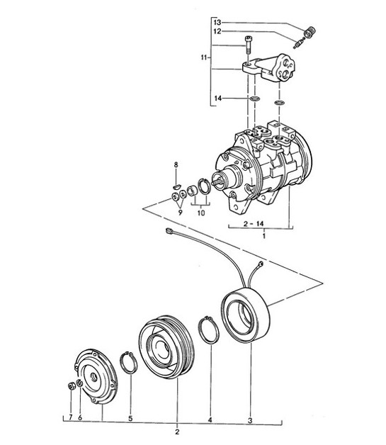Diagram 813-020 Porsche Cayenne Turbo S E-Hybrid V8 4.0L 550Hp 