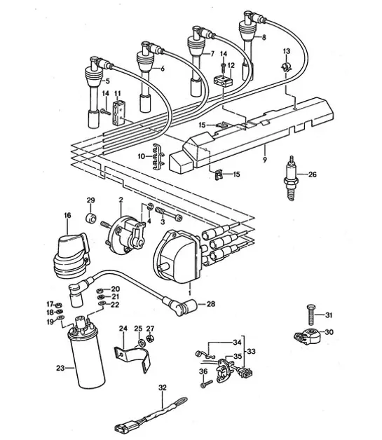 Diagram 901-000 Porsche Macan Turbo 2.9L V6 440 CV 