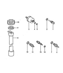 Interruttore e mittente 968 1992-95