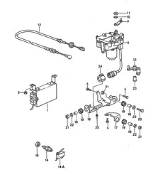 Geschwindigkeitsregelung (PR:454, Automatische Geschwindigkeitsregelung) 968 1992-95