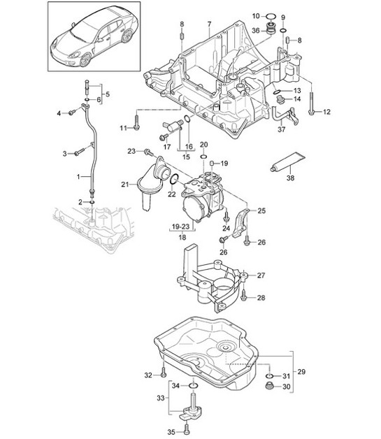 Diagram 104-050 Porsche Taycan (9J1) MK2 2024>> 