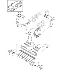 Luftfiltersystem (Modell: 4870,CWBA, CWB,CWCA,CWC) Panamera 970 (G1) 4.8L Turbo 2010-16 Luftfiltersystem (Modell: 4870,CWBA, CWB,CWCA,CWC) Panamera 970 (G1) 4.8L Turbo 2010-16