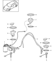 Kraftstofftank / Kraftstoffpumpe / Saugstrahlpumpe (Modell: 4620,4640, 4820,4840, 4870,CGEA, CGE,CGFA, CWAA,CXNA, CWDA,CWD, CWFA,CWF, CXPA,CXRA, CXR,CWBA, CWB,CWCA,CWC) Panamera 970 (G1) 2010-16 Kraftstofftank / Kraftstoffpumpe / Saugstrahlpumpe (Modell: 4620,4640, 4820,4840, 4870,CGEA, CGE,CGFA, CWAA,CXNA, CWDA,CWD, CWFA,CWF, CXPA,CXRA, CXR,CWBA, CWB,CWCA,CWC) Panamera 970 (G1) 2010-16