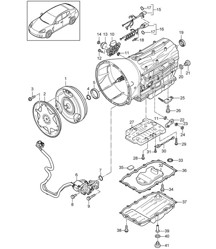 Vervangende transmissie / Tiptronic / losse onderdelen (model: A7000,A7010, A7011) Panamera 970 (G1) 