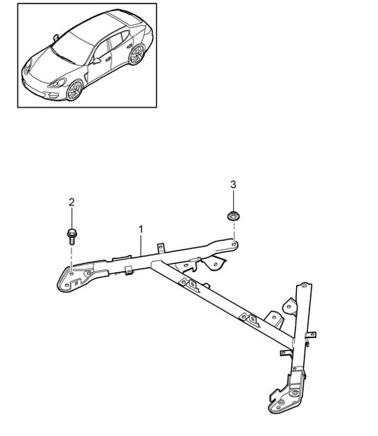Diagram 801-015 Porsche Cayenne 3.6L 2007>> Body