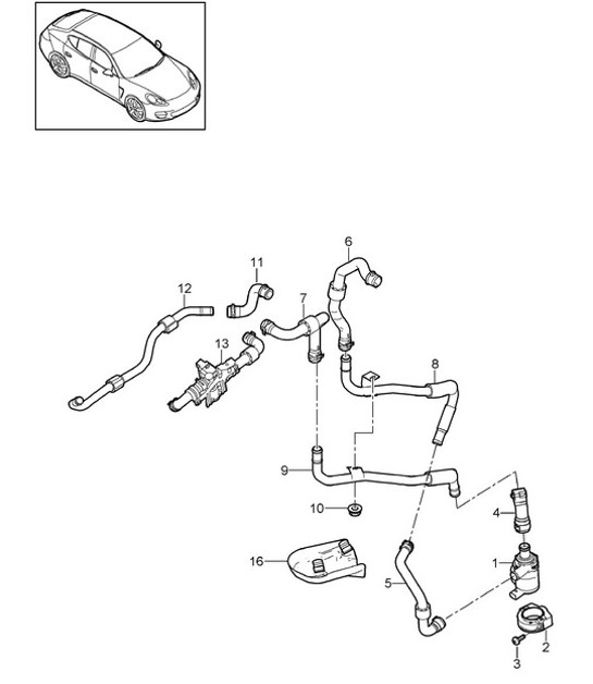 Diagram 813-000 Porsche Cayenne S 4.5L V8 2003>> Body