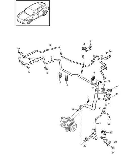 Diagram 813-025 Porsche Taycan (9J1) MK2 2024>> 
