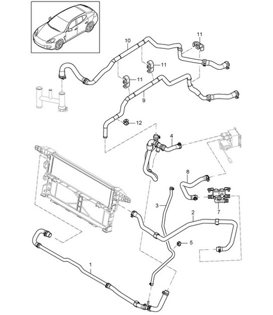 Diagram 813-045 Porsche Taycan (9J1) MK2 2024>> 