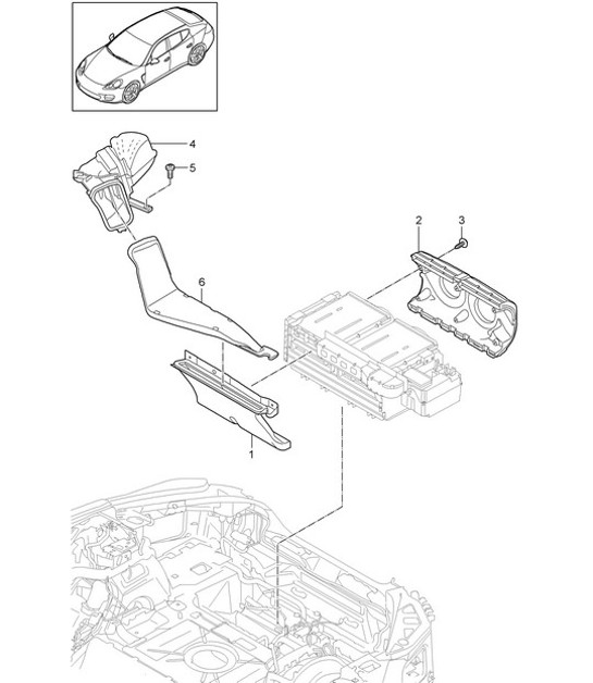 Diagram 813-065 Porsche 997 Carrera 2 3.6L 2005>> Body