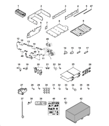 Accumodule / Hybride module / Accu Panamera 970 (G1) 3.0L HYBRID 2012-16