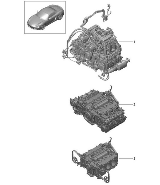 Diagram 101-000 Porsche Panamera GTS V8 4.0L 
