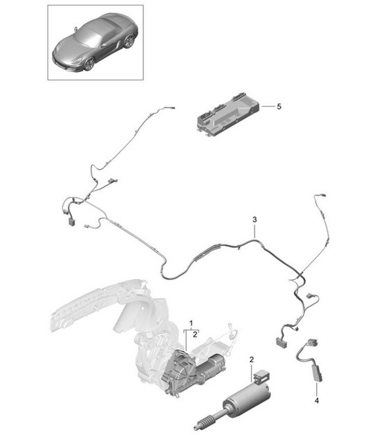 Diagram 811-020 Porsche Taycan (9J1) MK1 2020-2024 