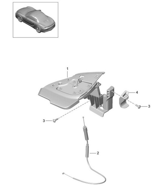 Diagram 811-050 Porsche Taycan (9J1) MK1 2020-2024 
