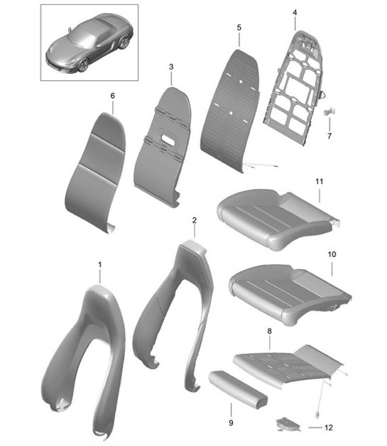 Diagram 817-002 Porsche Taycan (9J1) MK1 2020-2024 