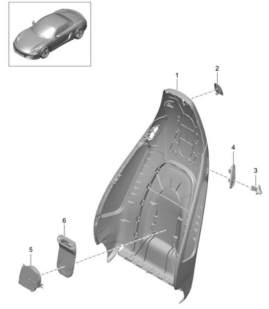 Diagram 817-004 Porsche Taycan (9J1) MK1 2020-2024 