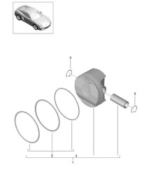 Pistón 981C Caimán / Caimán S 2014-16