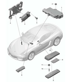 Amplifiers / Telephone 981C Cayman / Cayman S 2014-16
