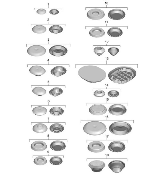 Diagram 801-002 Porsche Taycan (9J1) MK1 2020-2024 