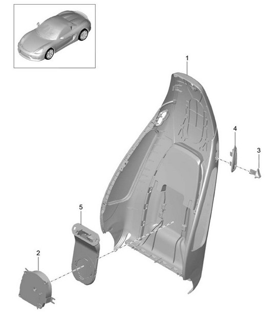 Diagram 817-019 Porsche Taycan (9J1) MK1 2020-2024 