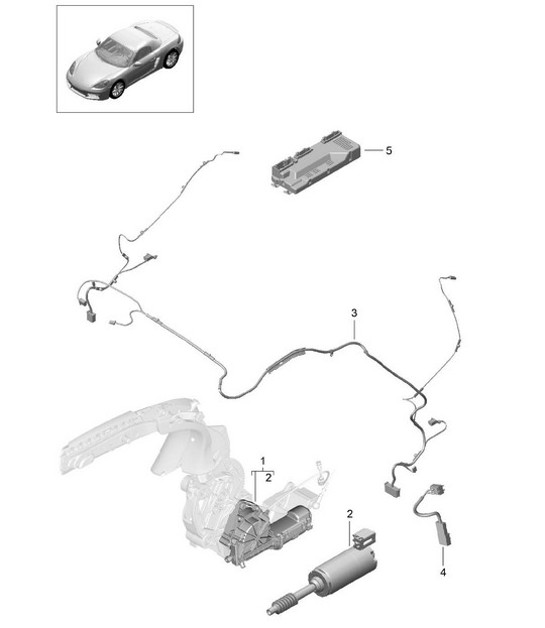 Diagram 811-020 Porsche Cayenne Turbo 4.5L 2003>> Body