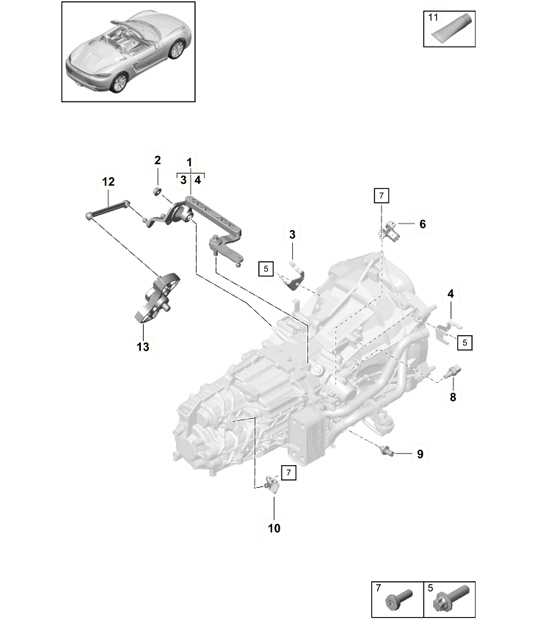 Diagram 302-011 Porsche Taycan 2020>> 