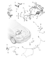 线束 / 饰件 / 发动机 / 变速箱 / 后桥 - 后部 - 718C (982C) Cayman 2017>>