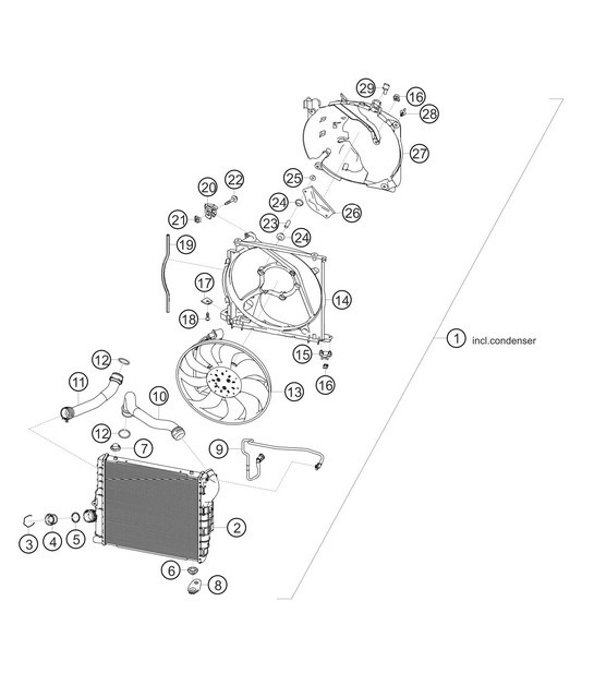 Diagram 1.1-17 Porsche Macan (95B) MK1 (2014-2018) Engine
